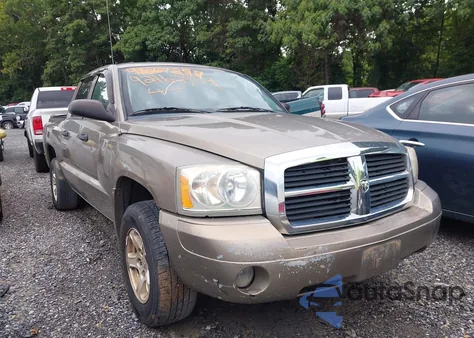 2006 Dodge Dakota Slt z USA, uszkodzony, nr VIN 1D7HE48K76S653879